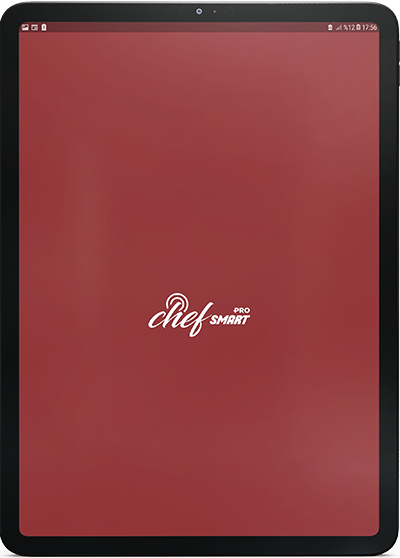 Chef Smart Pro Tablet Menü